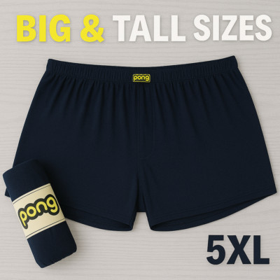 5XL Boxer Plus Size Man Male Comfortable Breathable Stretchy Soft Waist 40''-60 