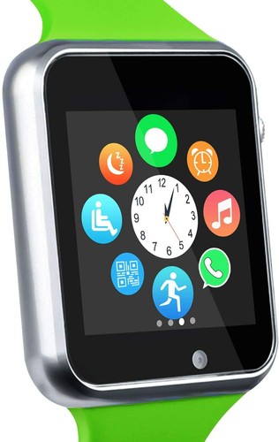 Reloj inteligente Bluetooth muñeca teléfono inteligente con tarjeta SIM SD deportes rastreador de actividad física - Imagen 25 de 25