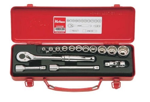 KOKEN 3/8" SOCKET WRENCH SET (15 pcs) 3252M - Picture 1 of 1