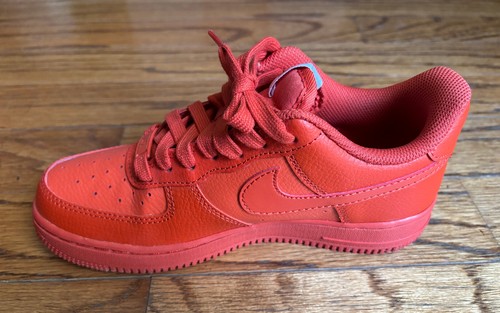 Nike Air Force 1 '07 Triple Orange - Women's US Size 6.5 - Picture 7 of 9