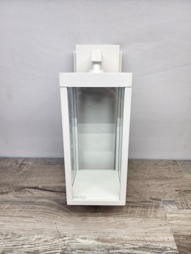 Inowel Dusk to Dawn Outdoor Wall Light White LED Exterior Light Fixture 15 In - Picture 12 of 14