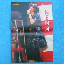 NENA POSTER POP ROCKY 2 Seiten 1980er Krokus