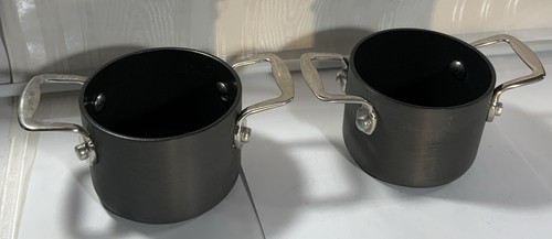 2 Cooks Essentials Pfannen anonymisiert antihaftbeschichtet 5/8 Quart Mini - Bild 3 von 9