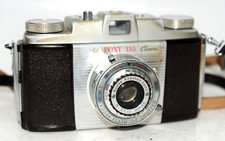 Kodak Pony 135 Model C Camera with Strap, Case and Original Case Box