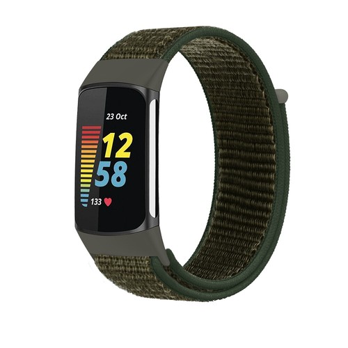 For Fitbit Charge 5 6 Nylon Sport Loop Band Strap Wrist Bracelet Replacement - Picture 39 of 42