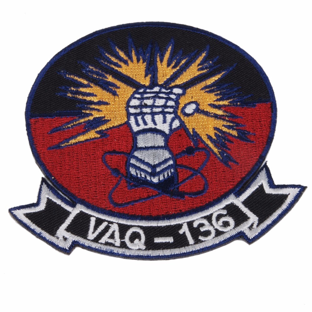 米海軍 VAQ-136 Gauntlets パッチセット 米海軍 VAQ-136 Gauntlets パッチセット （NAVY VAQ-136