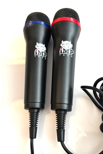 iMP Tech Universal Duets Twin USB Microphone Pack (FAST FREE POSTAGE) - Picture 2 of 3