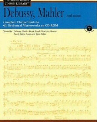 2冊組 Orchestra Musician’s CD-ROM Library Orchestra Musician's CD-ROM Library Vol 2 Debussy, Mahler, and