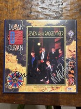 Nick Rhodes John Taylor Signed Duran Duran Ragged Tiger Vinyl  Psa Dna Coa