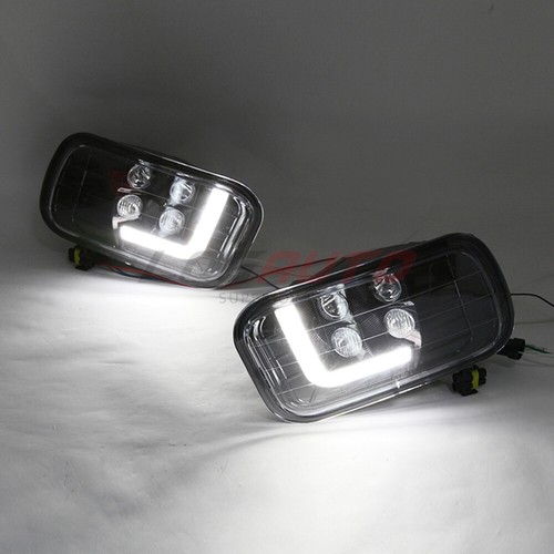 For Dodge Ram 3500 2500 1500 2009-12 LED Front Fog Lamp White Driving Headlight - Foto 10 di 11