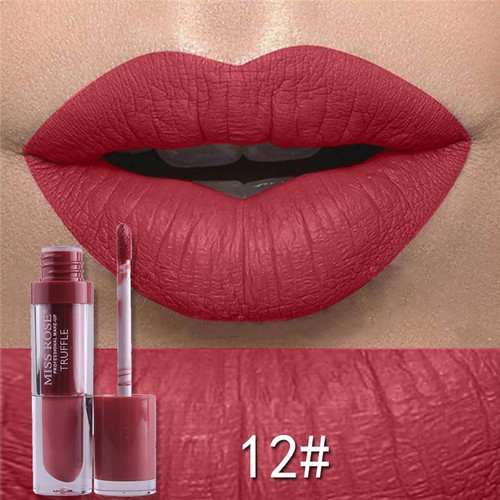 Miss Rose Waterproof Long Lasting Lip Liquid Matte Lipstick Lip Gloss Makeup - Picture 20 of 30