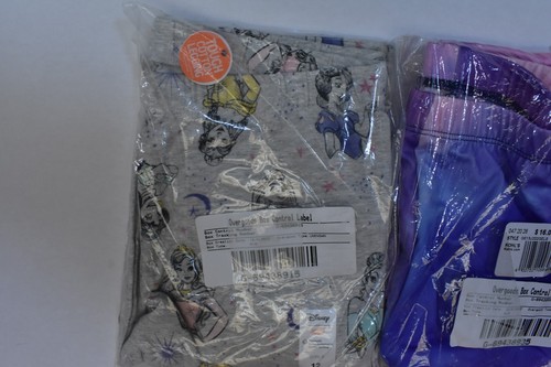 Disney Princesses Lot 3 Girls Size Large 12 Casual Relaxed Legging Bottoms NWT - Picture 2 of 8