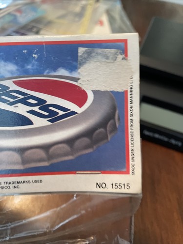 Rare Pepsi Bottle Cap Flyer 1980’s Fun-Shaped Flying Disc Nasta #15515 Frisbee - Picture 9 of 12