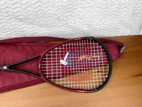 Wilson Pro Staff Hammer System Squash Racket and Case Rare Vintage - Picture 15 of 22