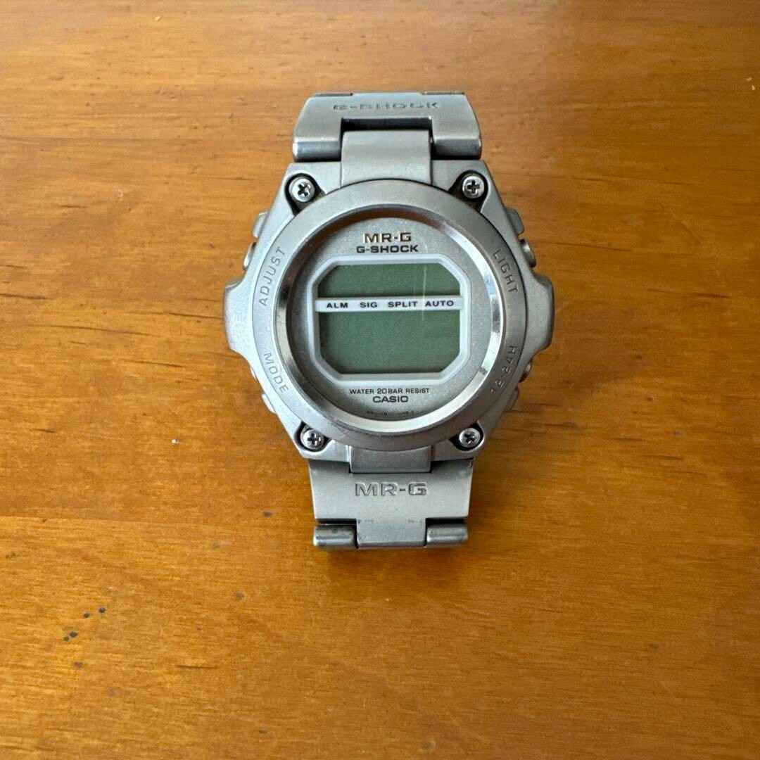 Casio G-Shock MRG-100 Titanium Silver Digital Mens Watch
