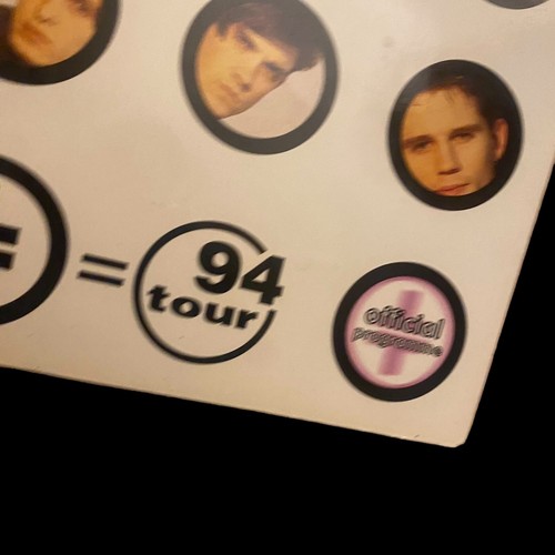 Take That 1994 Pops Tour Official Programme Rare Collectable Fan Memorabilia - Picture 13 of 24
