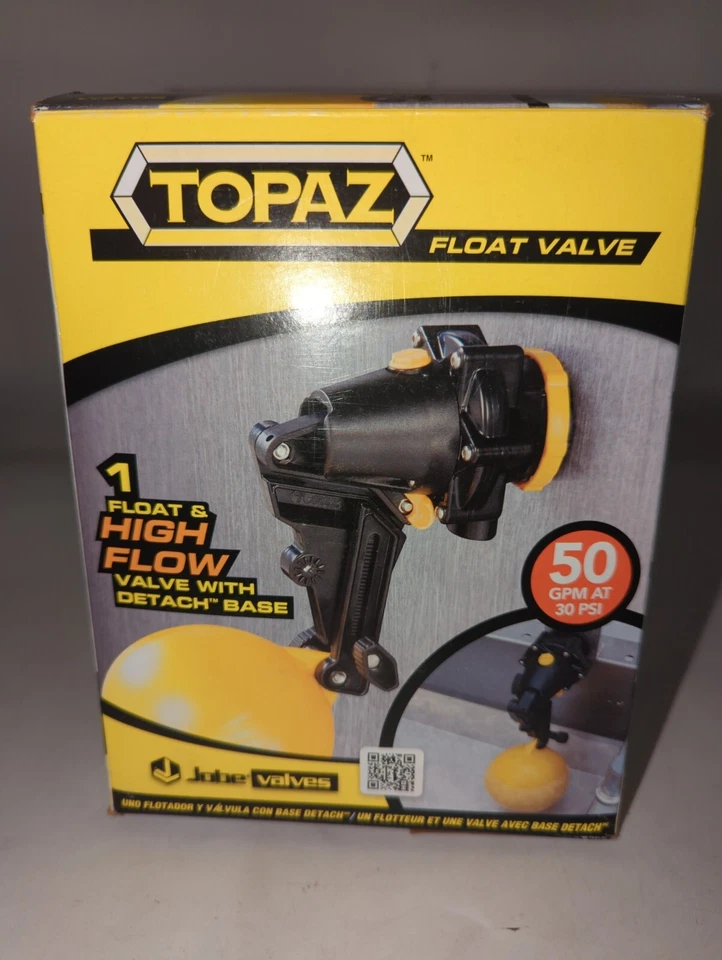 Jobe Valves Topaz Trough Valve with Detach Long Tail, Washer, Nut and 125mm Roun - Image 4 of 4