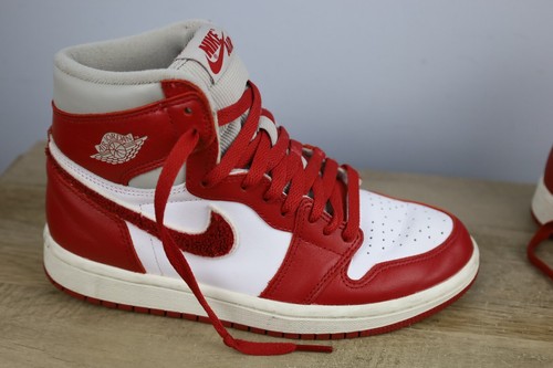 Nike Newstalgia High Top Women’s 6.5 Dj4891-061 Red White Training Sneakers - Picture 6 of 18