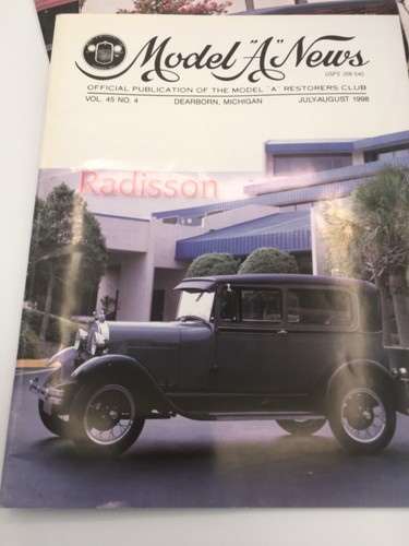 Rivista di notizie modello "A" vintage modello "A" Restauratori Club Vol.45n.1 -6 1998 - Foto 5 di 7