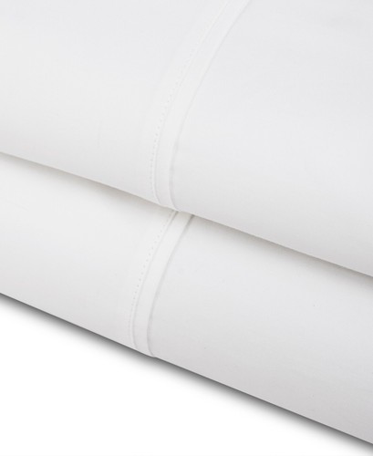 Everyday Home Trident 100% Organic Cotton 4 Pc Sheet Set King White - Picture 4 of 4