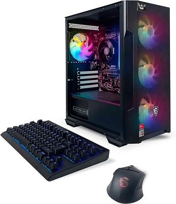 Raptor Desktop (AMD Ryzen 7 5700G 4.6Ghz NVIDIA, 16GB 2 * 8 GB DDR4 3600, 512Gb 