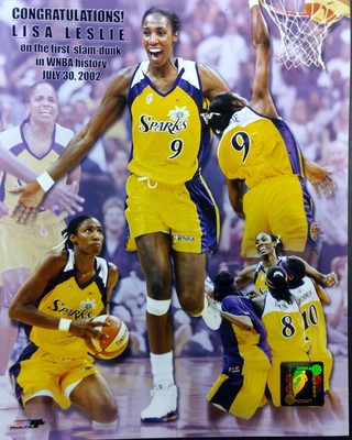 lisa leslie first wnba dunk