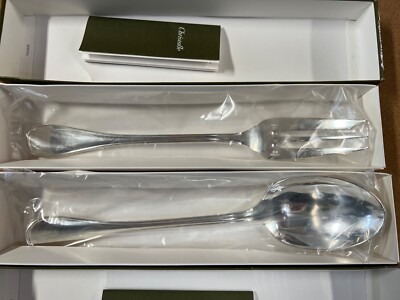 Christofle Paris Set of38 Plated Silver Tournelle Fork-Knife