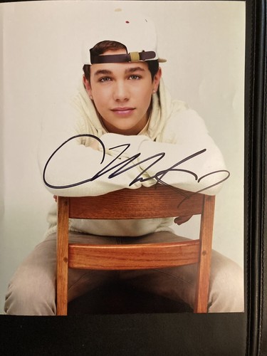 Austin Mahone signed photo