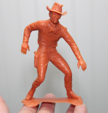 Vintage MARX - "Pistol Drawing Cowboy" Figure 6"