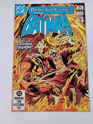 Detective Comics 523 DIRECT DC Batman 1st Cameo Killer Croc Bronze Age 1983