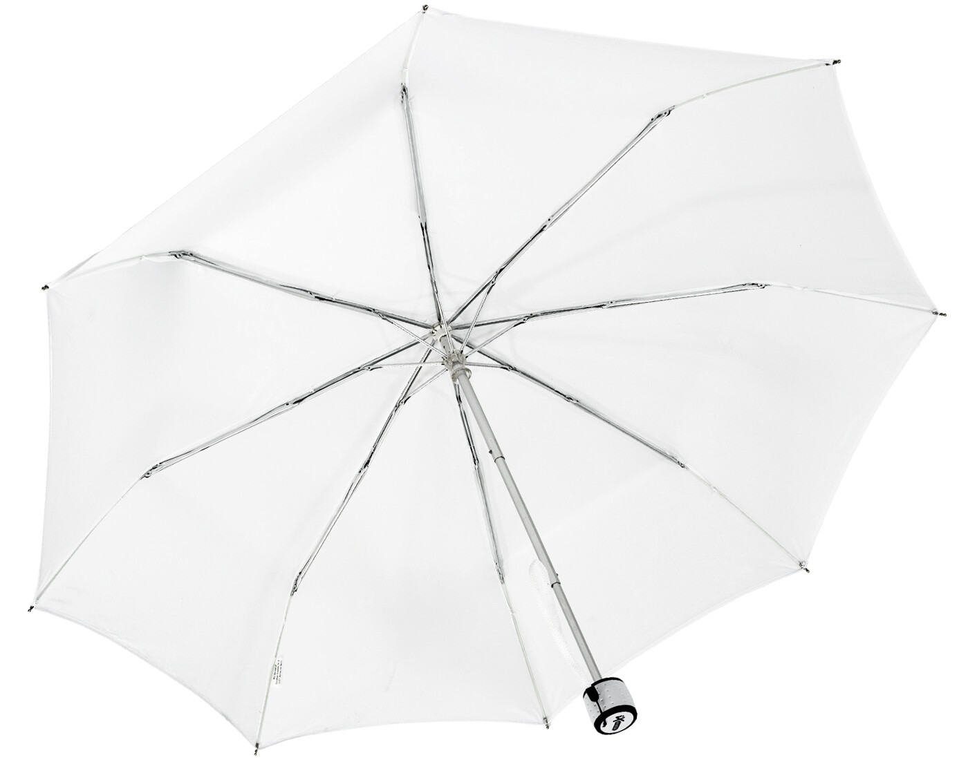 Happy Rain Brautschirm Stockschirm - Weiß Mit Spitze, 90 Cm Durchmesser, Polyester, Ledergriff