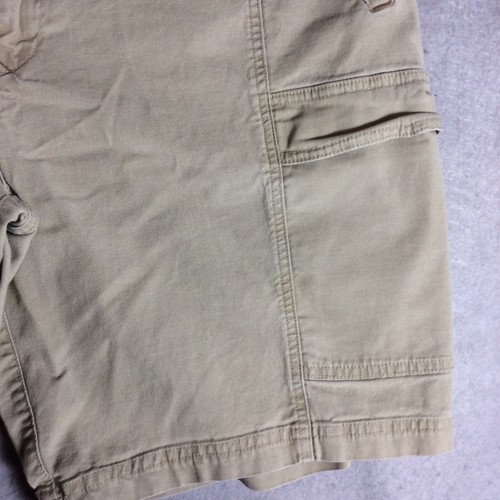 Pantalones Cortos Carga Tommy Bahama Para Hombre Talla 38 Beige Informales Bolsillos Elastizados 9 pulgadas Entrepierna - Imagen 3 de 12