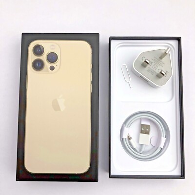Genuine Apple iPhone 13 Pro Max empty box + Accessories 128GB