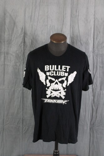 Pro Wrestling Shirt (Retro) - Bullet Club x NJPW Tekken Graphic - Men's 2xL