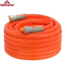 YAMATIC 5/8" Heavy Duty Garden Hose 600 PSI Flexible Water Hose Light Weight