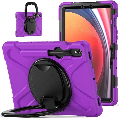 Rotating Shockproof Carry Tablet Case For Samsung Galaxy Tab S9 Ultra S9 Plus S8 - Picture 39 of 110