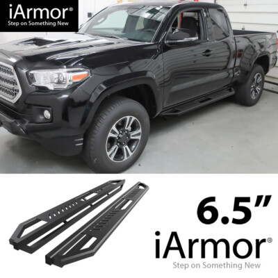 iArmor Stainless Steel Off-Road Steps Armor Fit 05-23 Tacoma Extended Access Cab
