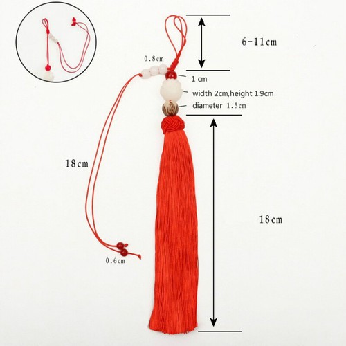 Grandmaster of Demonic Cultivation Flute The Untamed Tassels Pendant Wuxian - Picture 5 of 7