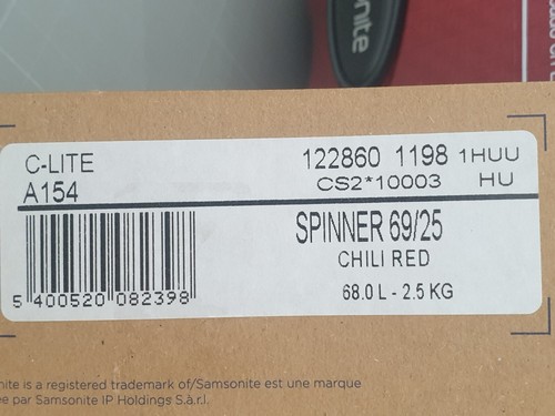 Samsonite C-Lite Spinner Chili Red 68L (122860 1198) - Bild 15 von 23