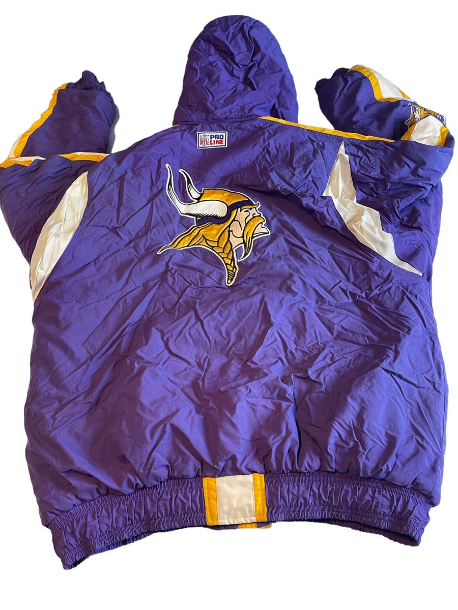 Pro Line Minnesota Vikings ジャケット XL Vintage 90's Starter Pro Line Minnesota Vikings Zip-up