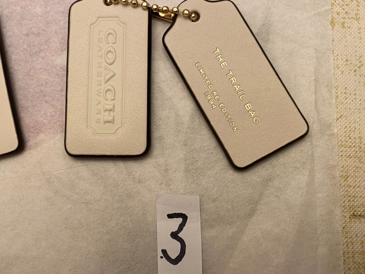 Coach Dble Leather Charms Limited Edit'n Hamptons Hobo, Swinger or