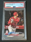 2018 Shohei Ohtani Topps Update #US189 3-Game HR Streak PSA 9