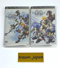 PSP KINGDOM HEARTS Birth by Sleep& Final Mix Set Square Enix testato