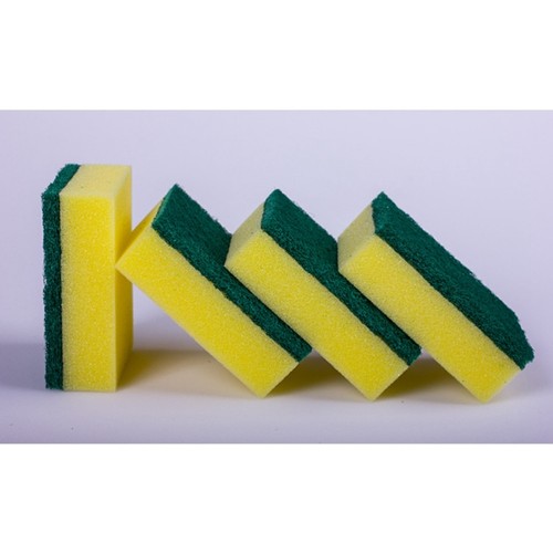 20 piezas bloques de esponja para lavar platos esponjas de limpieza de cocina exfoliante duradero - Imagen 6 de 11