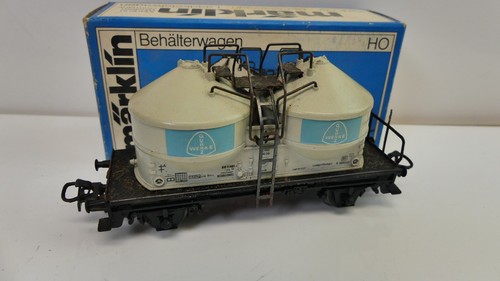 Y6020 Märklin H0 vagón de mercancías vagón de silo Ucs movimiento de cuarzo de DB ork 4661