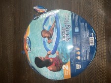 NEW TODDLER SwimWays Spring Float POOL Seat age 2-4 yr Nonstick Fabric Step2