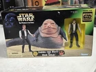 Star Wars The Power of the Force Jabba the Hutt and Han Solo Kenner 1997 Special
