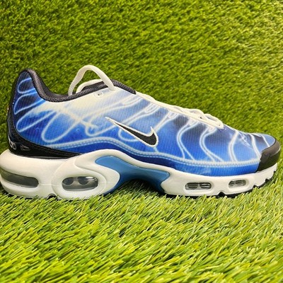 Nike Men\'s Light Blue Air Max plus Athletic Running Shoes Nike Air Max Plus NBY Sky Blue White Running Shoes Mens Size  main image 3