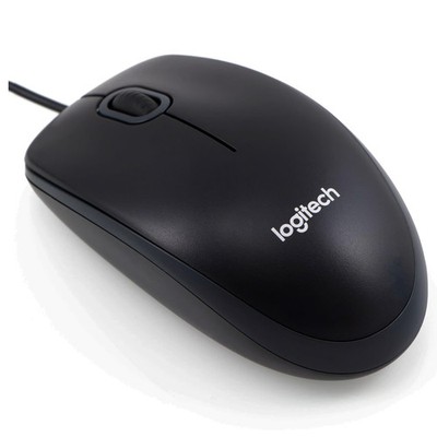 Logitech B100 - Maus | Schwarz Neu