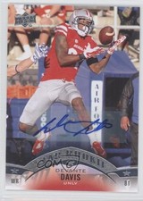 2015 Upper Deck Star Rookie Auto Devante Davis #127 Auto 4g6